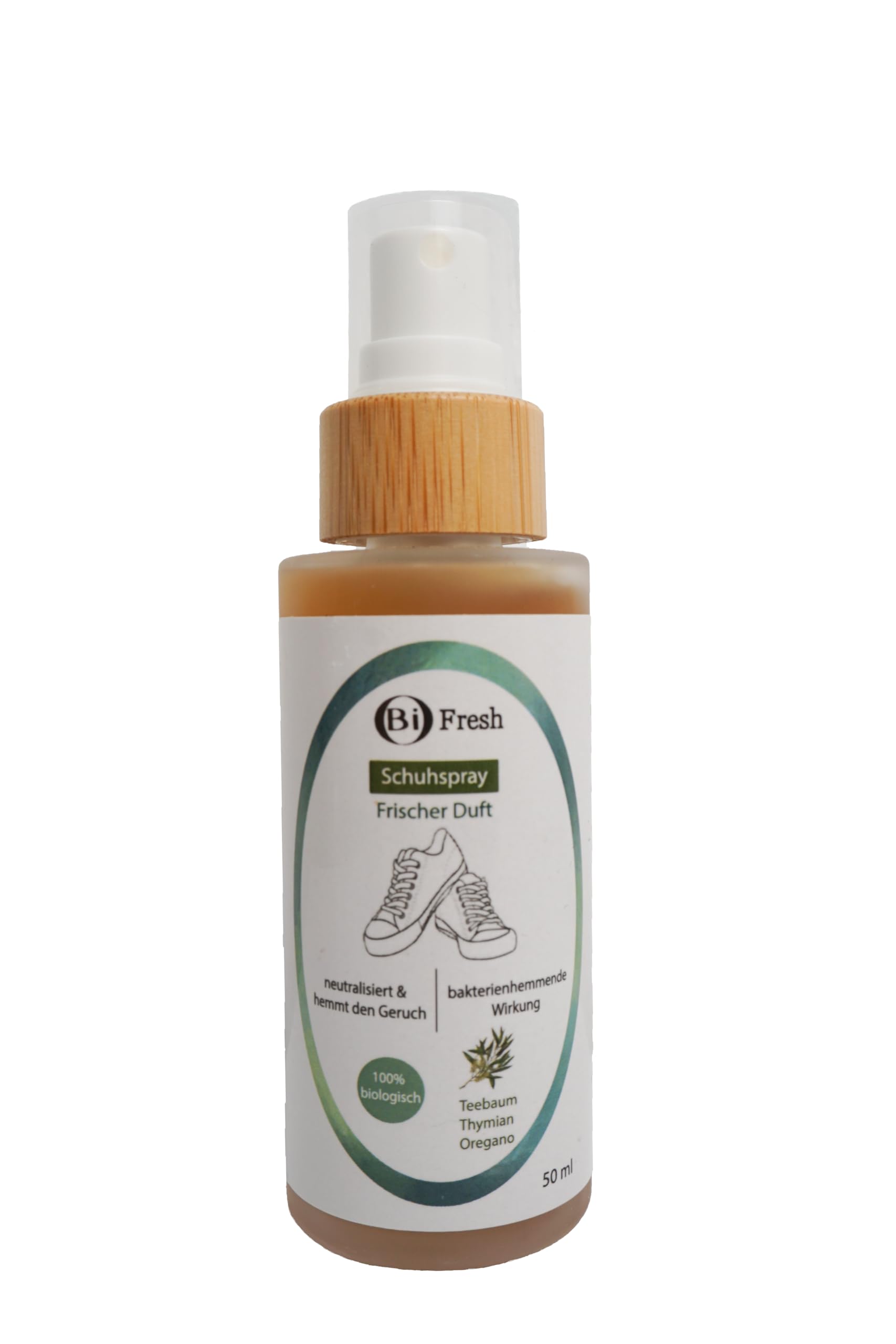 Spray pour chaussures bio Bifresh 50 ml avec coussinets aisselles - 5