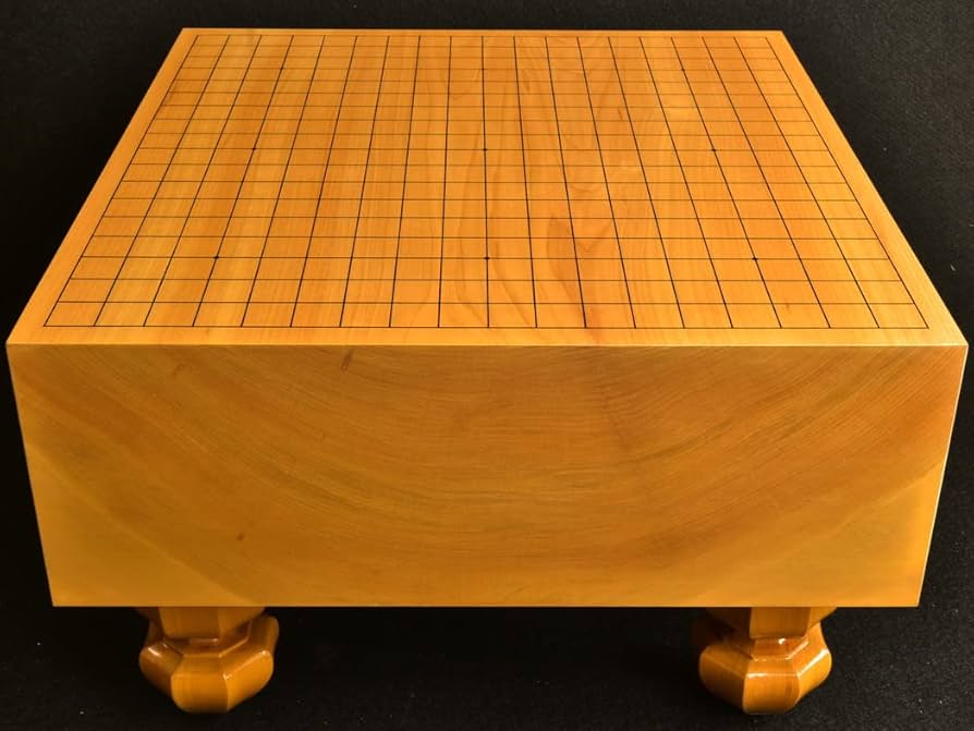 Amazon | 足付碁盤 【 碁盤 本桂 50号 松印】一枚板 本漆太刀