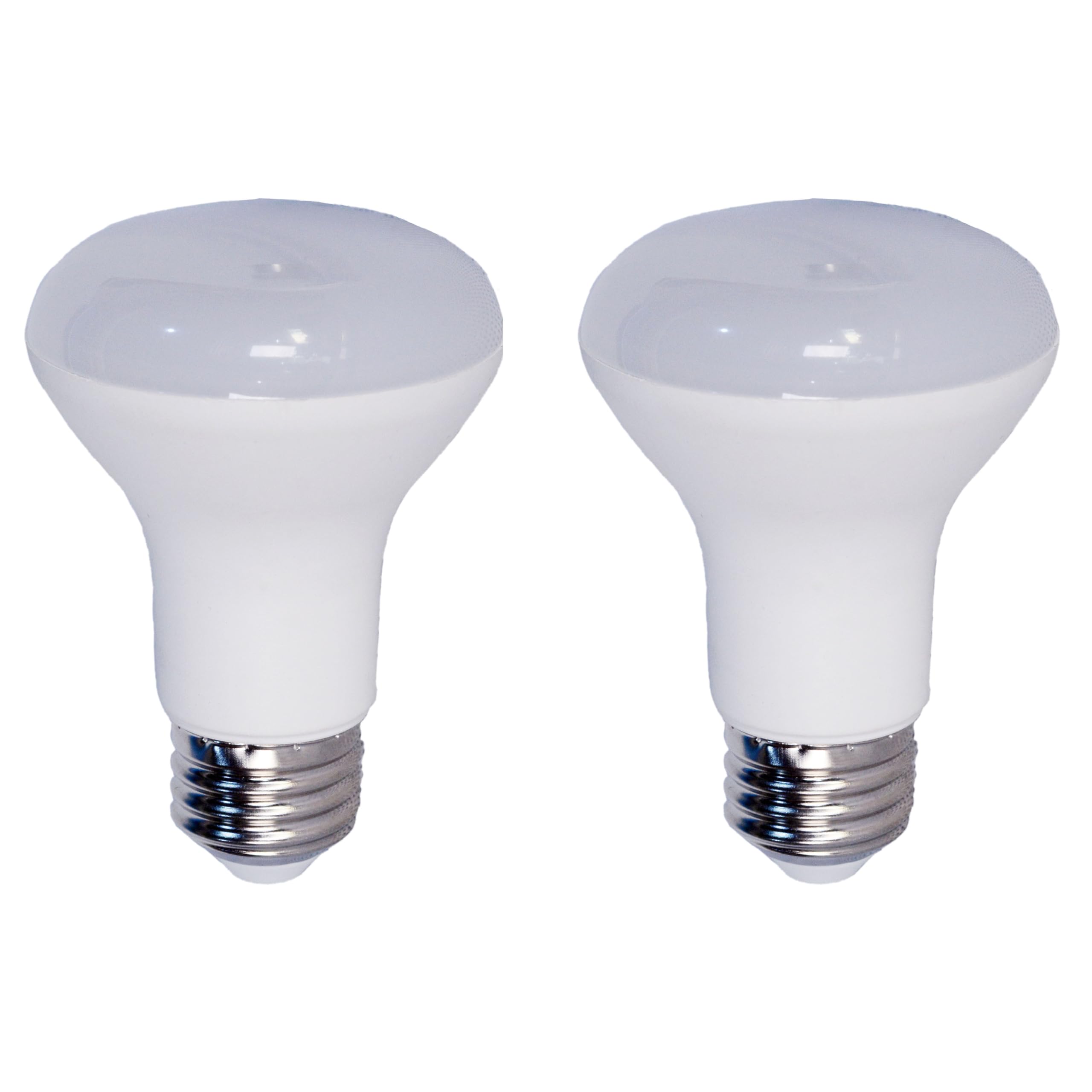 R63 Reflector E27 LED Bulb, Dimmable R63 Spotlight Bulbs, 850Lm,8W Replacement 60W,AC220V-240V (2, Daylight 6000K)