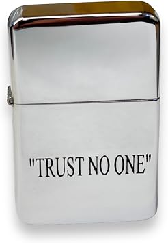 Lighter - Trust NO ONE Chrome
