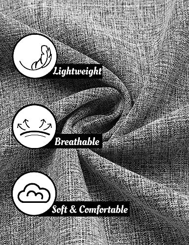 Image of COOFANDY Men's Linen Shirts Short Sleeve Casual Shirts Button Down Shirt for Men Beach Summer Wedding Shirt