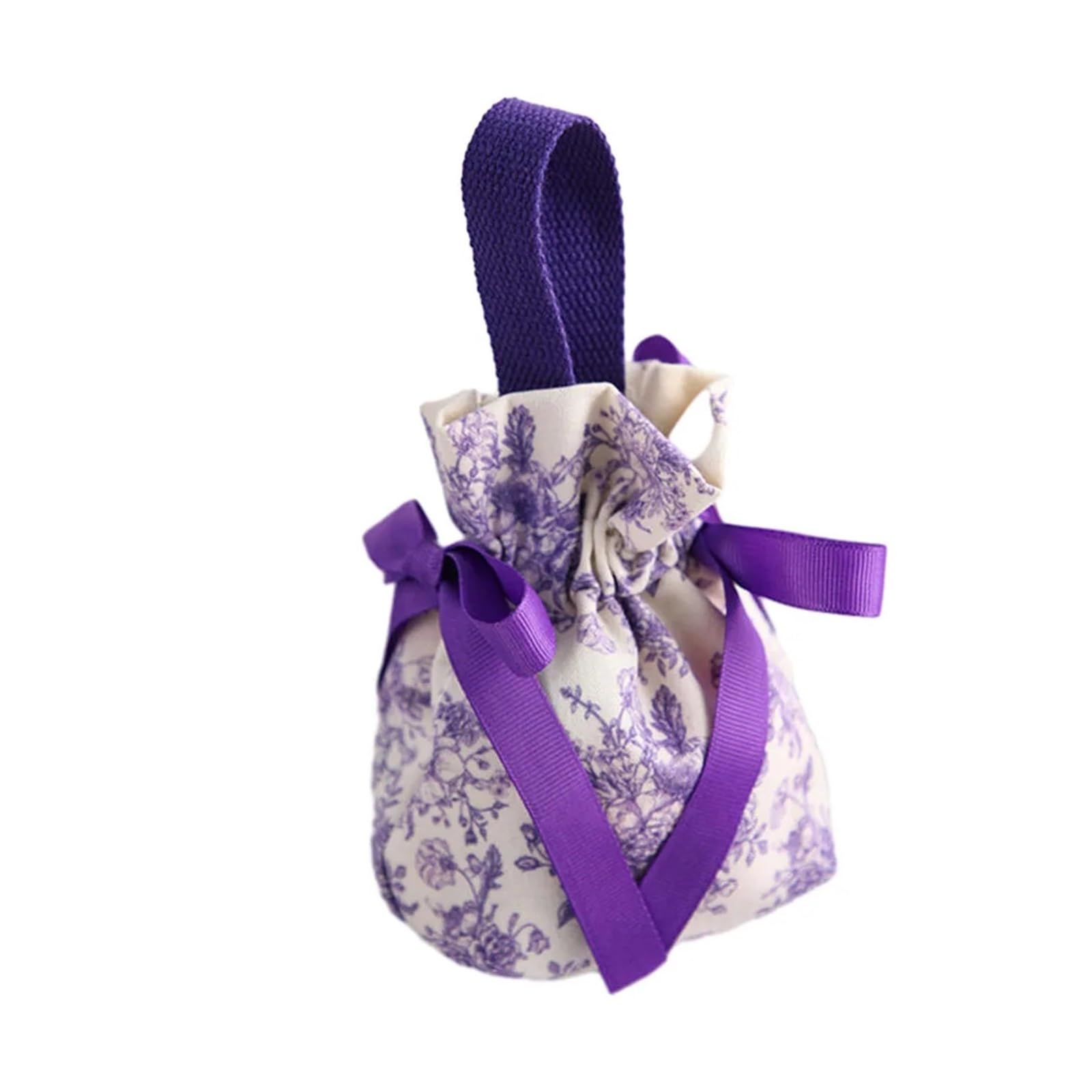 Bolsas de tela para dulces de boda con lazo ajustable de organza elegant para ceremonia 10 ud