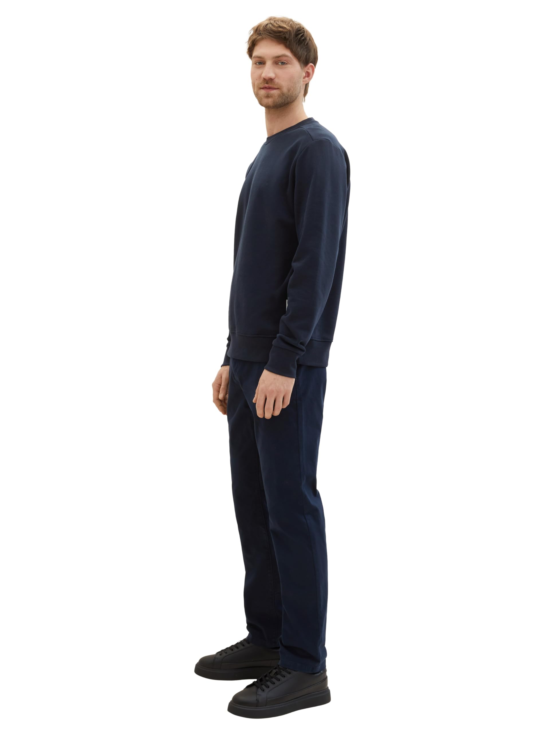 TOM TAILOR Herren Regular Fit Basic Chino Hose