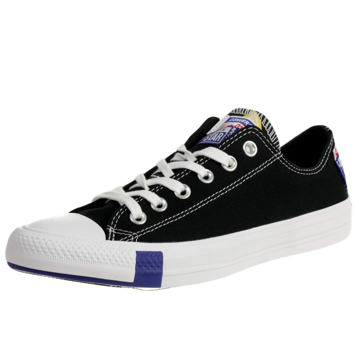 Chuck Taylor All Star Ox Logo Play Black/Rush Blue Canvas