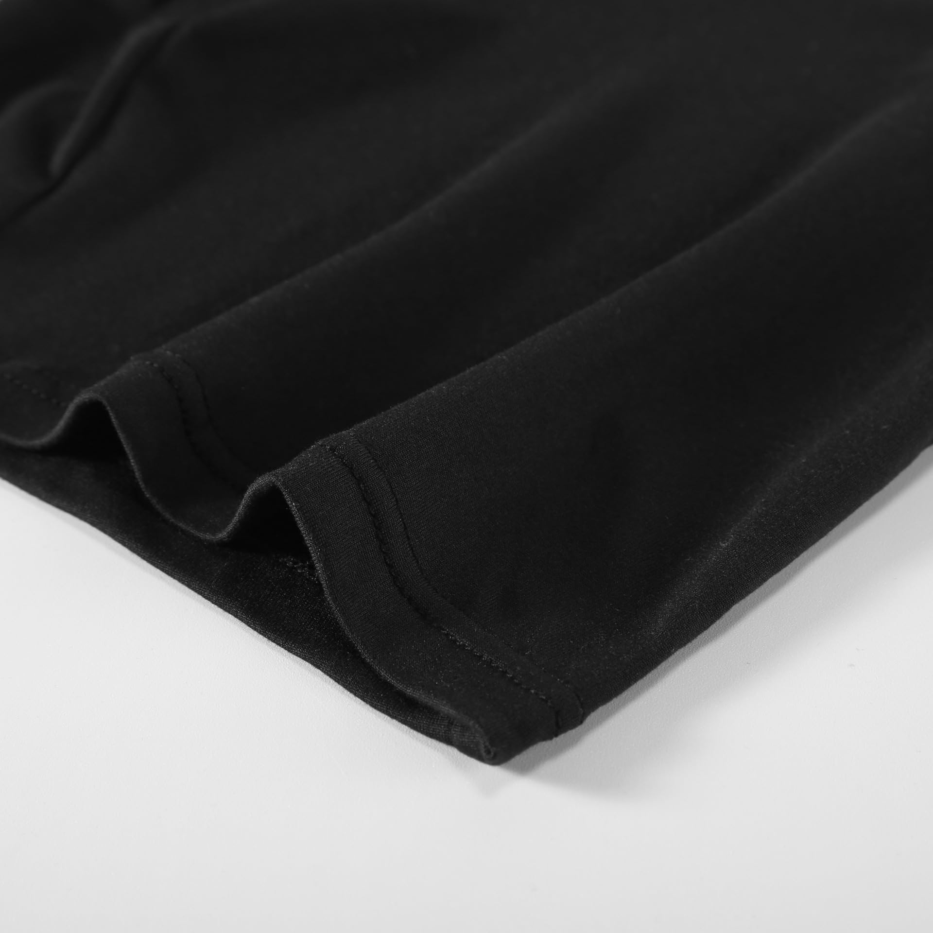(Confezione da 6) Boxer Aderenti da Uomo A Vita Bassa - Boxer Lunghi Anti-Sfregamento da Uomo in Tinta Unita, Confezione Multipla con Elastico in Vita - Intimo Morbido E Confortevole