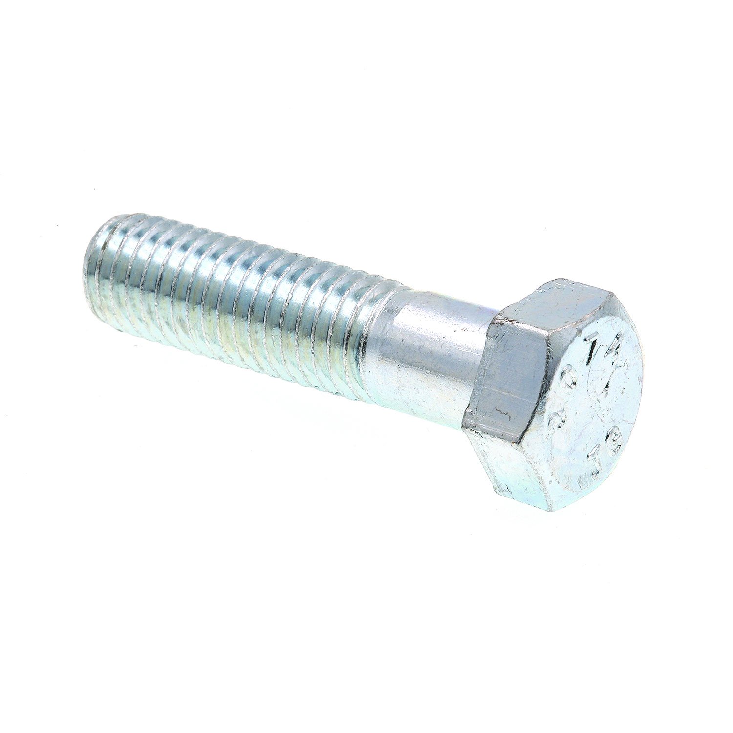 Boulons à tête hexagonale 1/2 In-13 X 2 en acier zingué pour quincaillerie et vis