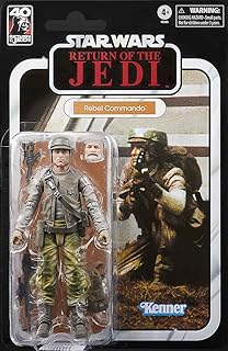 Star Wars The Black Series Rebel Trooper (Endor), Star Wars: Return of The Jedi Collectible 6-Inch Action Figures, Ages 4 and Up