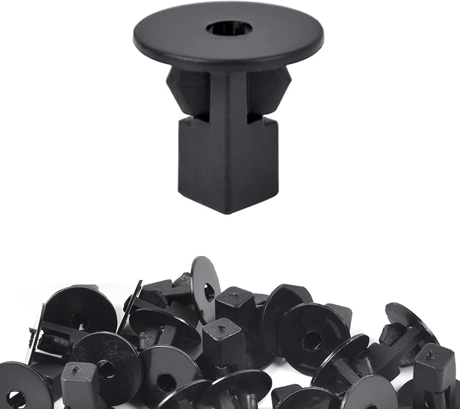 OTUAYAUTO 50PCS Fender Flare Clips - Molding Retainer Clips Replacement for Toyota 4Runner, FJ Cruiser, Highlander, RAV4, Tacoma - Push Door Trim Fastener - Replace OEM: 75495-35010 75397-35010