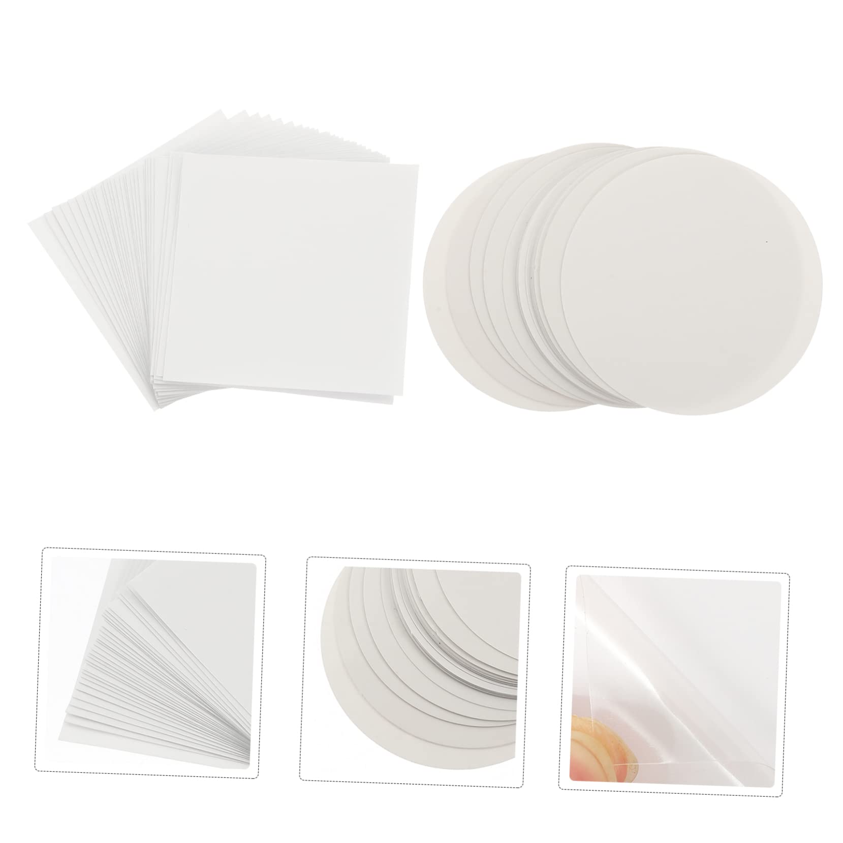 Mipcase 60pièces Kit De Réparation Auto-adhésif pour Piscine Gonflable De Réparation pour Bouées Anneaux De Natation Et Bateaux pour Hors Sol Et Jouets Aquatiques