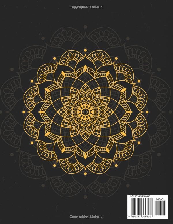 50 Mandalas Coloring Book: Stress Relief and Relaxation Designs for Adults - Vol. 5 image 3