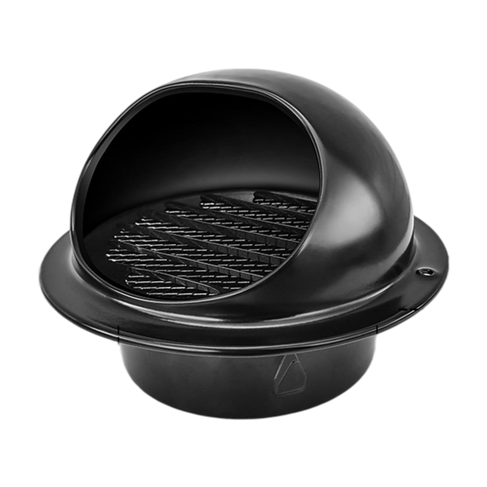Exhaust Air Cover Stainless Steel Round Exhaust Grille Exterior Wall Exhausts Vent Outlet Flanges Ventilation Grille