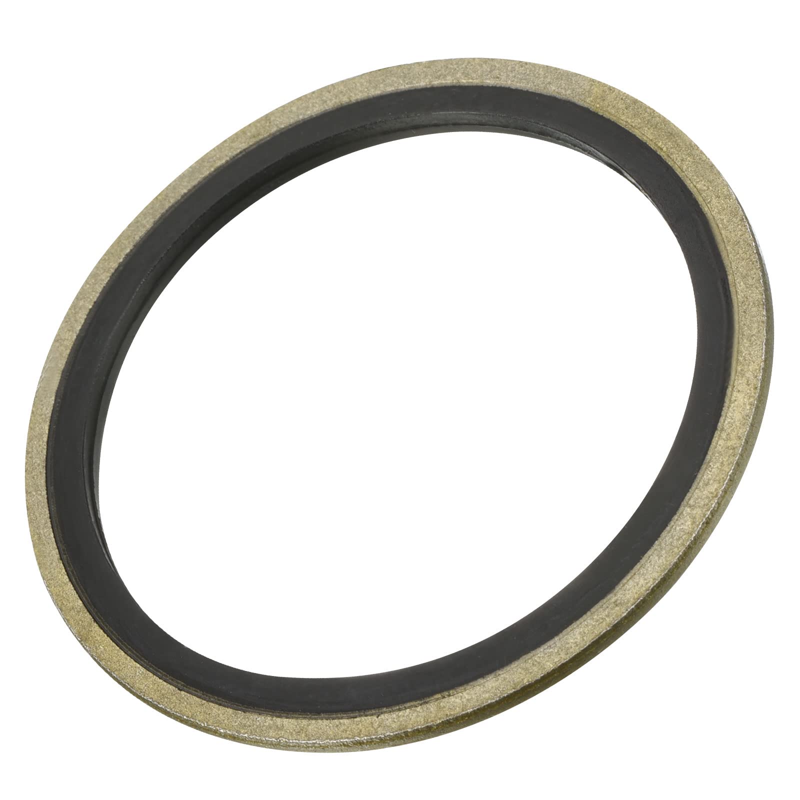 sourcing map Bonded Sealing Washers M45 55.5x45x2mm Carbon Steel Nitrile Rubber Gasket, Pack of 5
