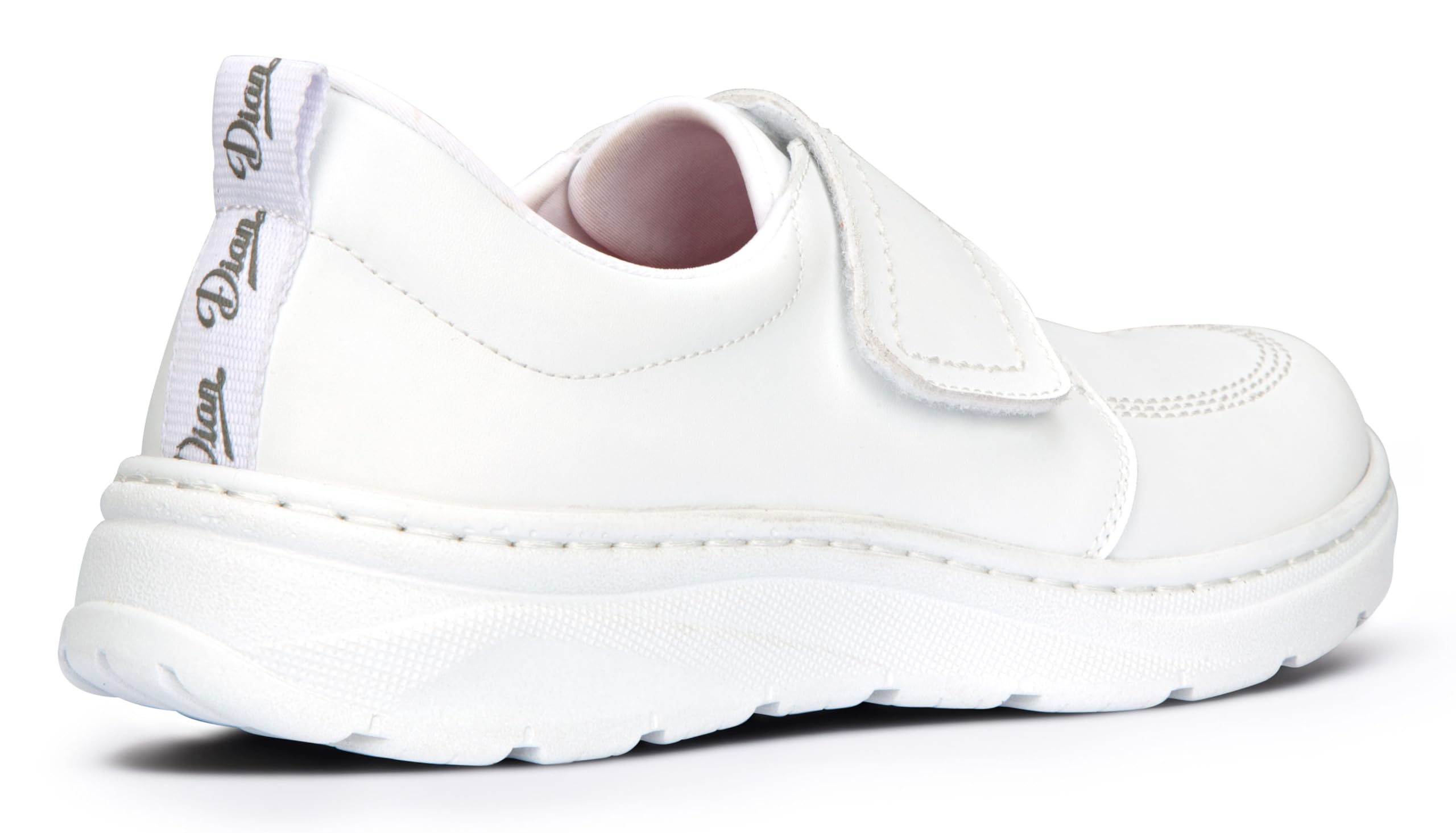 DIAN - Florencia Plus, Zapato de Trabajo con Cierre de Velcro Tipo Blucher, Plantilla Acolchada, Suela Ultra Ligera y Flexible de Estructura Resistente, Antideslizante y Antiestática