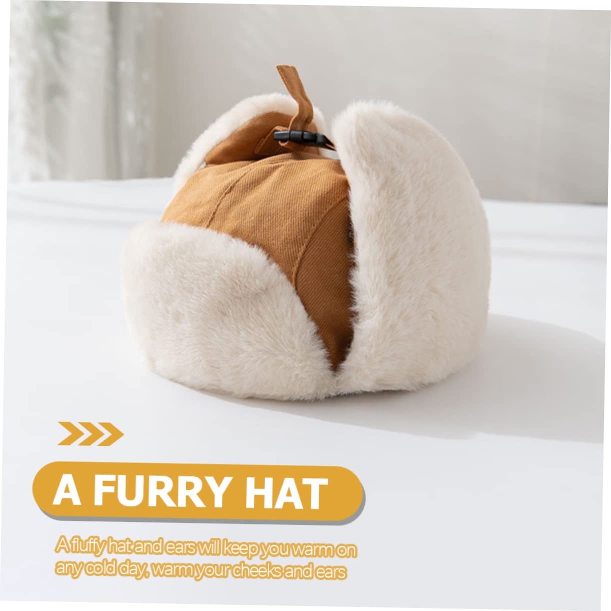 BESPORTBLE Cappello Unisex Spesso e Antivento con Orecchie e Fodera per attività e Escursioni Inverno