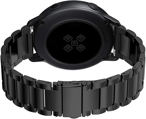 Miniatura 5 de Compatible con correas de reloj inteligente LIGE K57, correas de repuesto de metal de acero inoxidable Lamshaw compatibles con relojes inteligentes