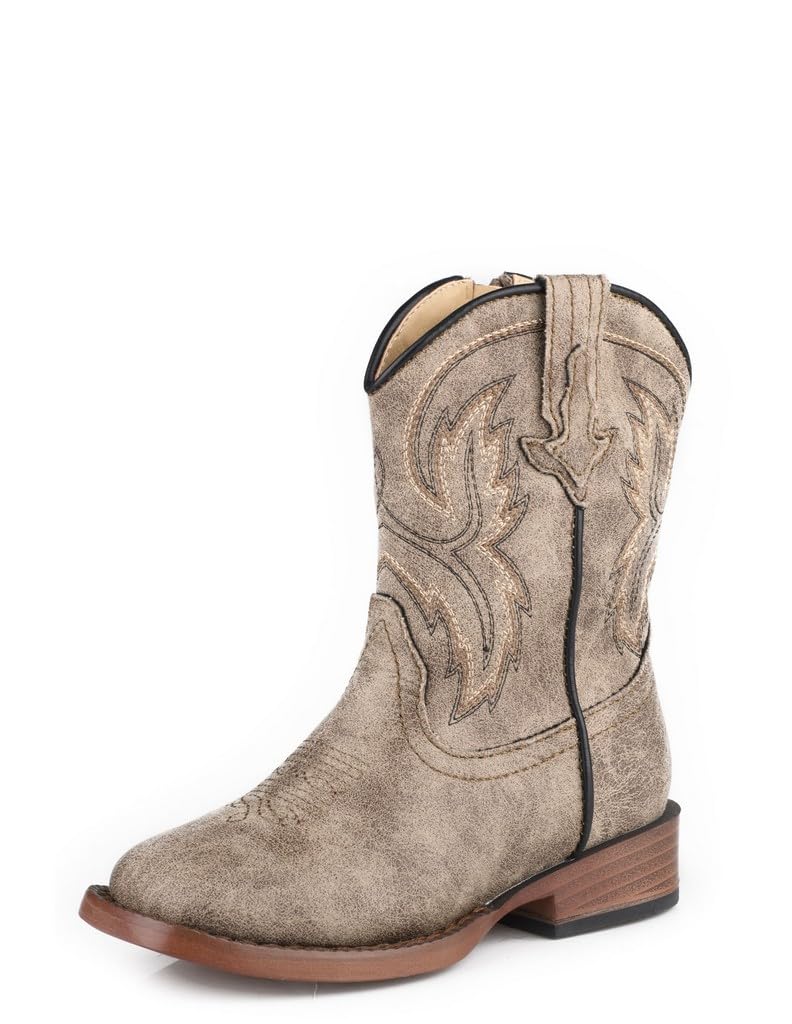 ROPER Western Boots Boys Eastwood 6 Infant Tan 09-017-1900-3499 BR
