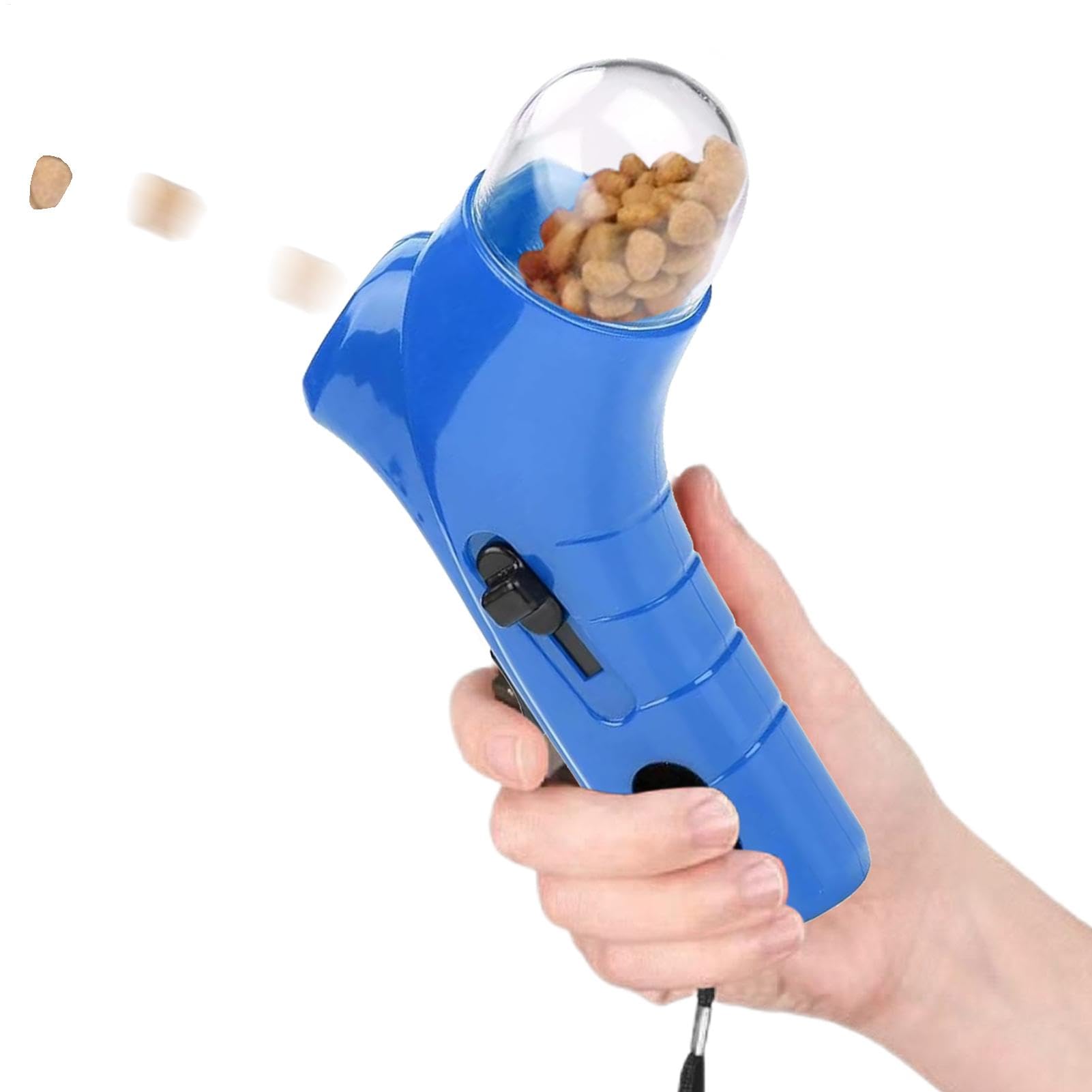 Cat Treat Guns, Cat Treat Shooter, Cat Treat Launcher, Handheld Pet Food Feeding Toys For Cat and Dog, Interactive Cat Fetch Toy, Cat Exercise Training