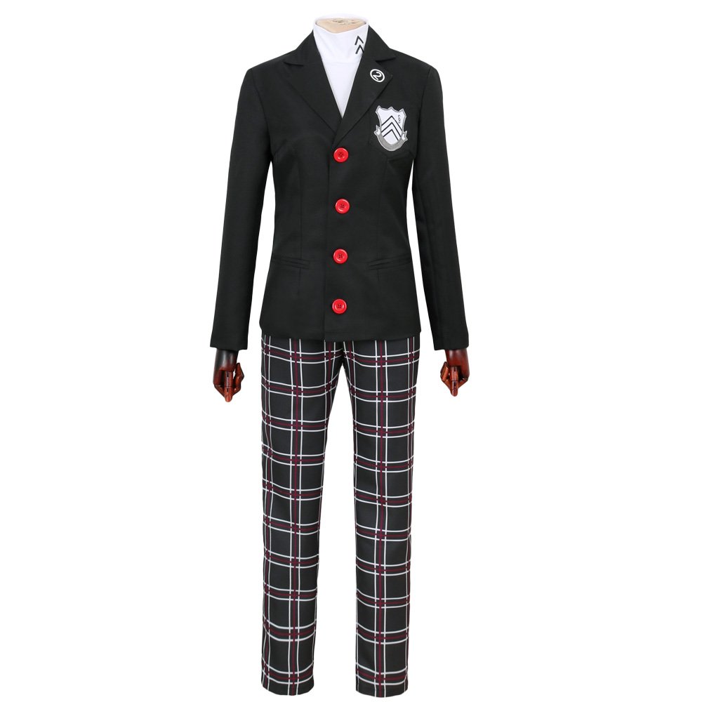 P5 主人公(冬制服)　コスプレ衣装 ペルソナ5 雨宮蓮 冬服 冬の制服 コスプレ衣装 - Costowns