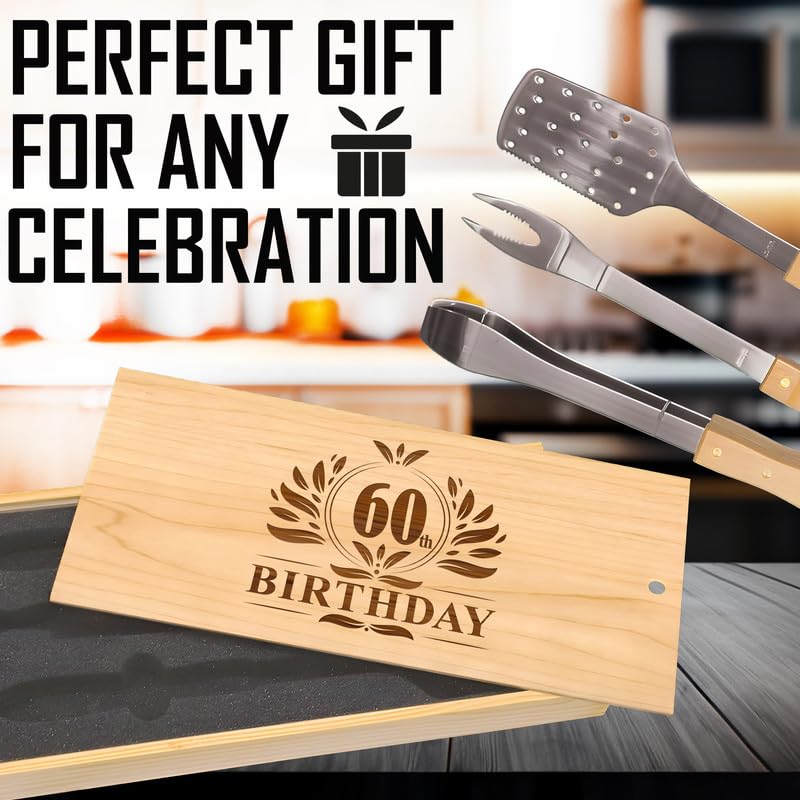 Set de Parrilla Personalizado para 60 Años miniatura 4