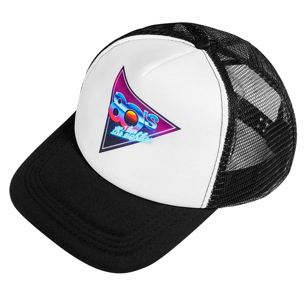 Widmann - Baseball Cap, 80s, Adjustable, Capy, Beach, Theme Party, Carnival