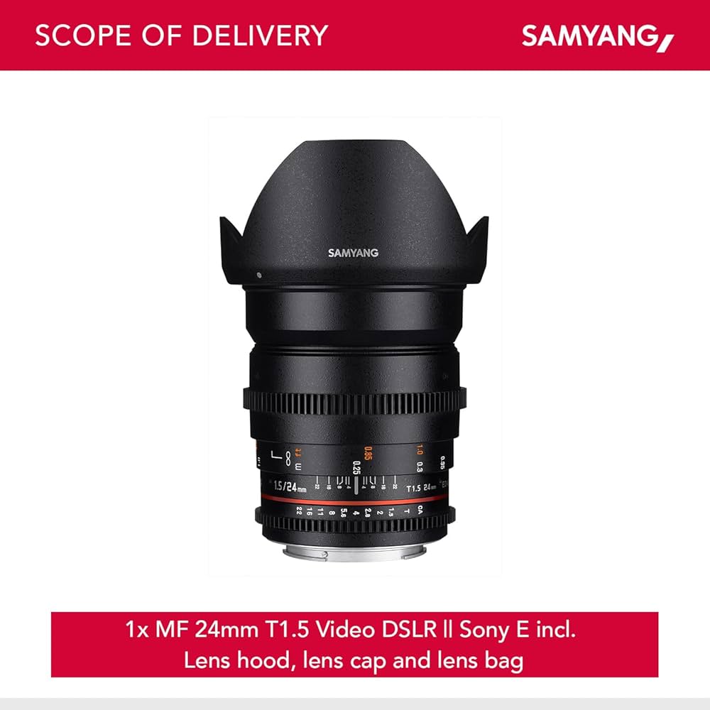 レンズ(単焦点) SAMYANG 24mm T1.5 VDSLR ED AS IF UMC II LK SAMYANG