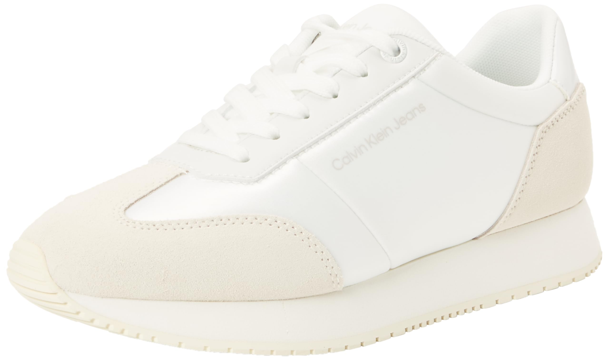 Calvin Klein Jeans Zapatillas sneaker Mujer con satén, Mehrfarbig (Multicolor), 36