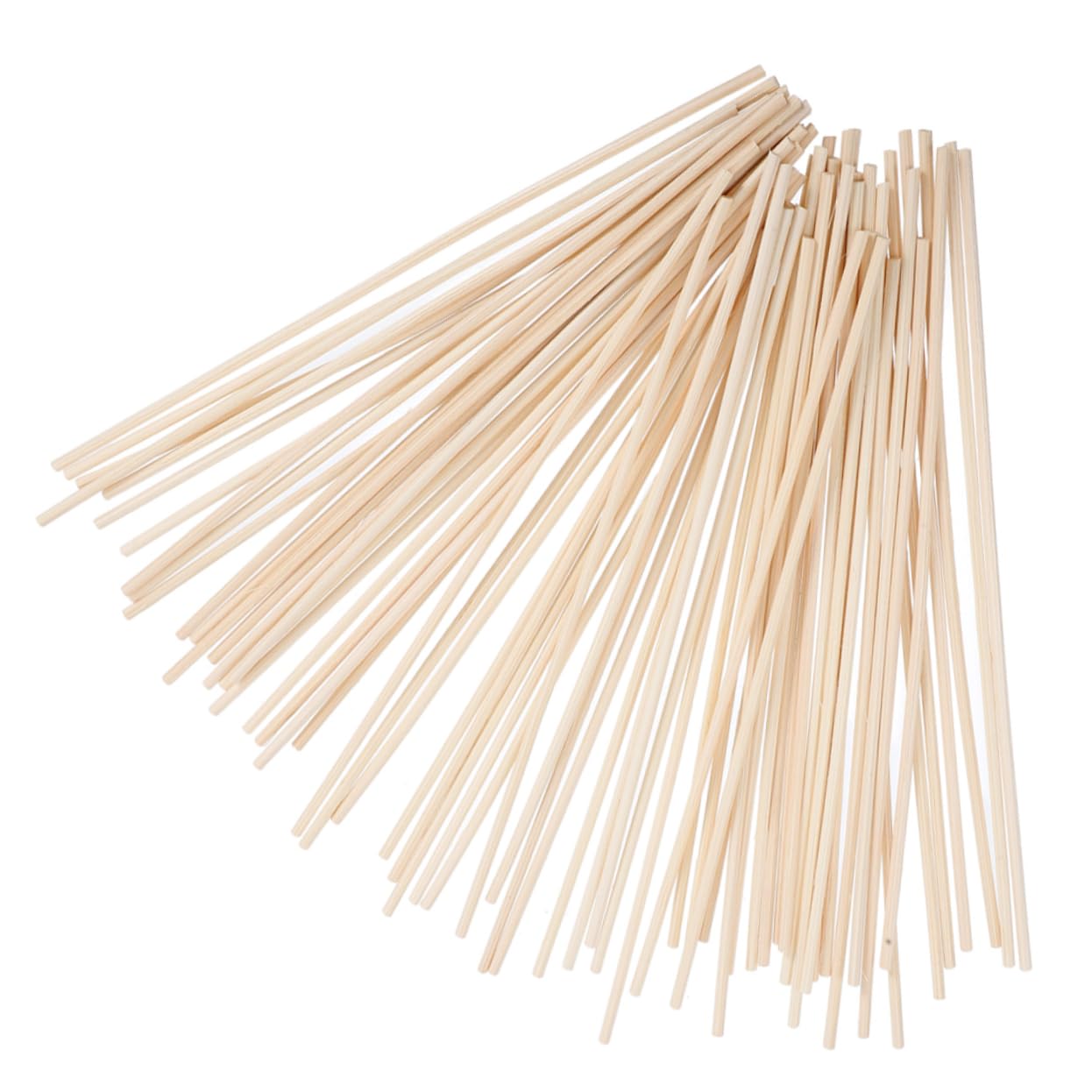 TOPPERFUN Aroma Diffuser Sticks 100 Pack Natural Rattan Fragrance Oil Diffuser for Home Decor