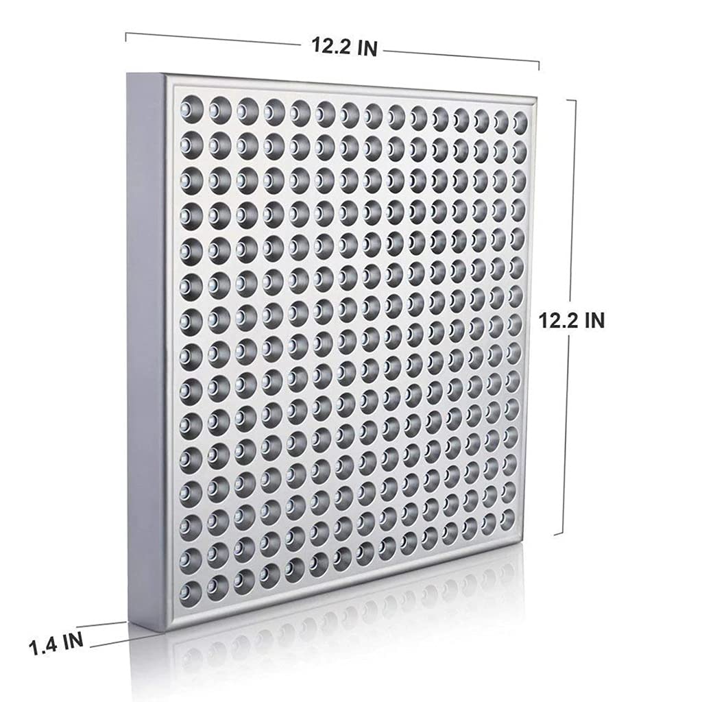 Deep Red 660nm e Infrarrojo Cercano 850nm Dispositivo de Terapia de Luz de 225 LED, Lámpara de Fisioterapia 45W, Panel de la Lámpara de Calor para Cara, Cuerpo, Instrumento de Fotobiomodulación