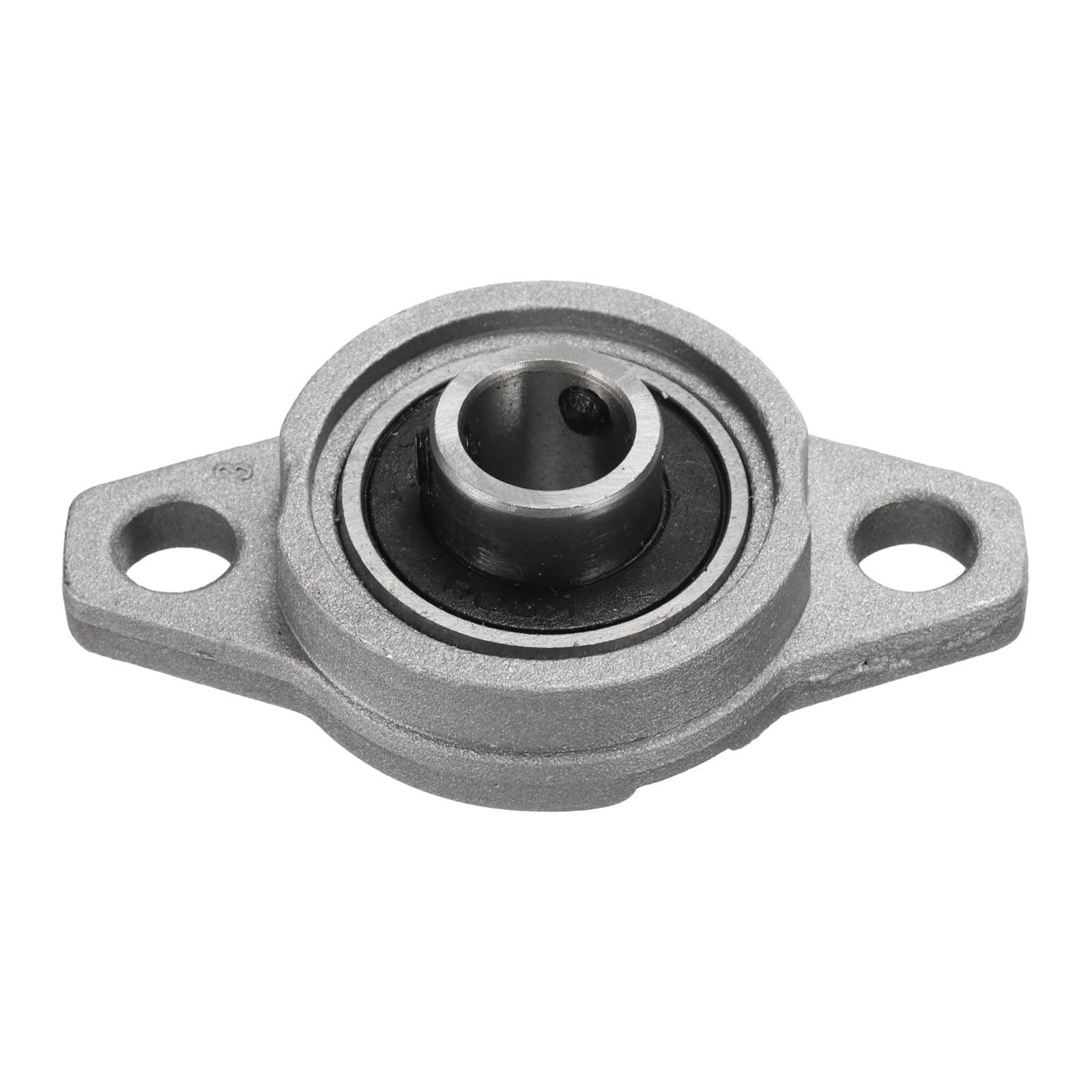 sourcing map Lot de 4 roulements à billes KFL000 à bride - alésage de 10 mm - En alliage de zinc - Roulements auto-alignés montés sur bride