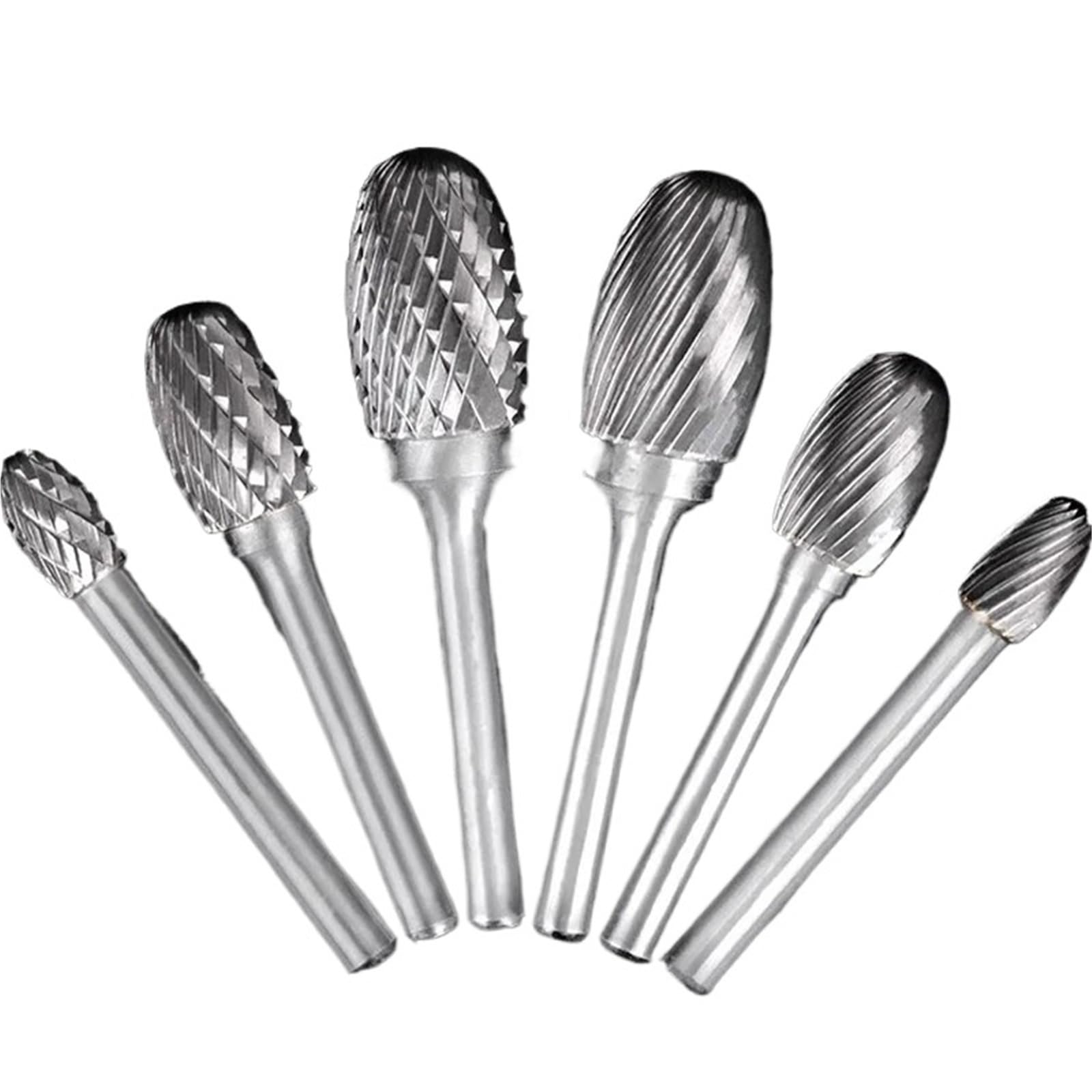 Heavy Duty Rotary File Rotary Files‌ Power Tool Carbide Burr Bits Metal Deburring Tool‌ Engraving Set for(LD4450)