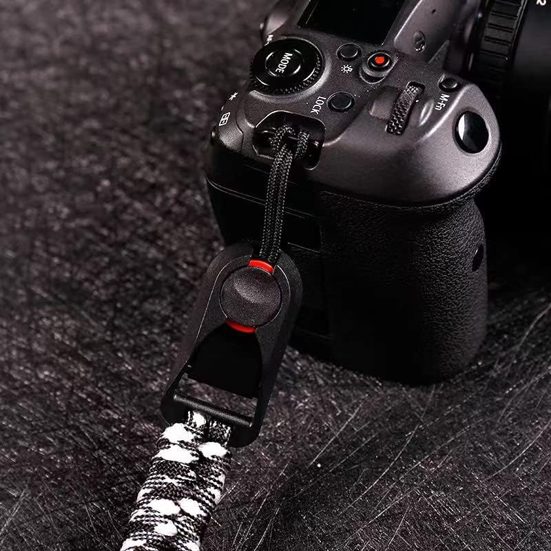 BECAT Camera Wrist Strap Quick Release Camera Strap Wristband Hand-Woven Adjustment Wrist Strap Compatible with Canon, Nikon, Sony, Olympus, Pentax, Leica DSLR SLR Wrist Strap Green, L40