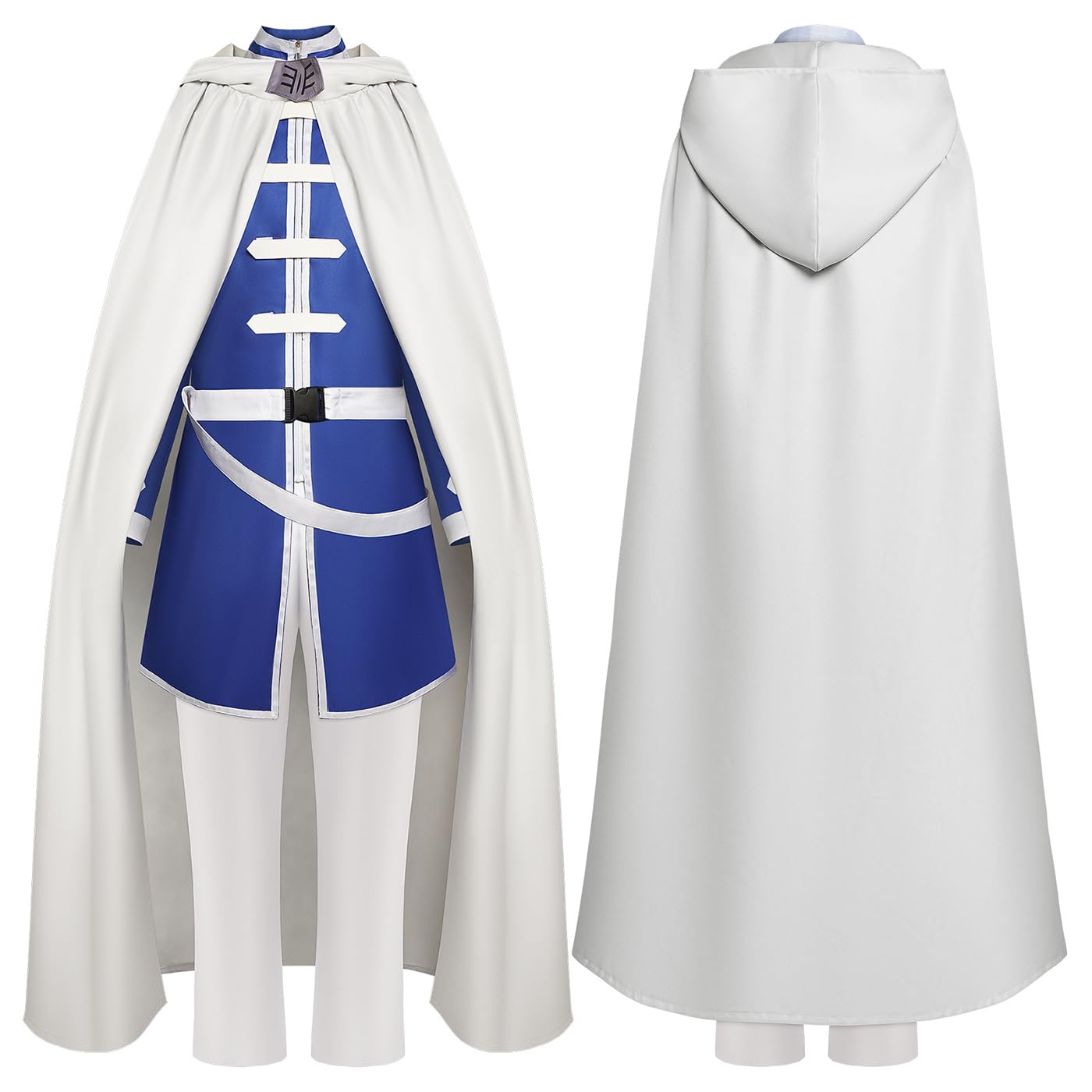 Himmel Cosplay Costume Completo con Parrucca Anime Frieren at the Funeral Outfit Frieren Cosplay Himmel Costume Natale Festa Halloween Carnevale Party Stage Performance Adulti XS-3XL