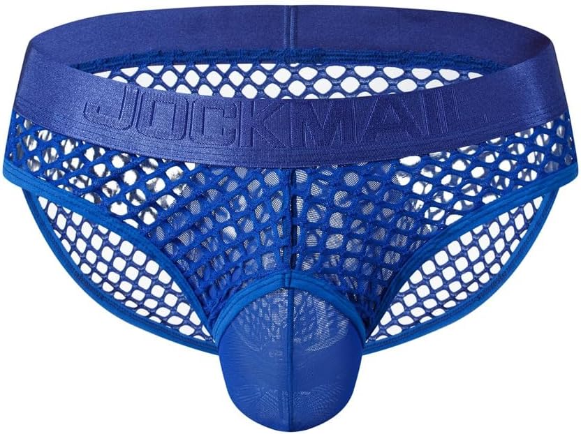 JOCKMAIL Men's Sexy Underwear Briefs Mesh Breathable Comfortable Low Rise Underwear for Men - Image 3