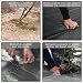 VOUNOT Malla Antihierbas con 30 Clavijas de jardín, Tela Geotextil para Control...