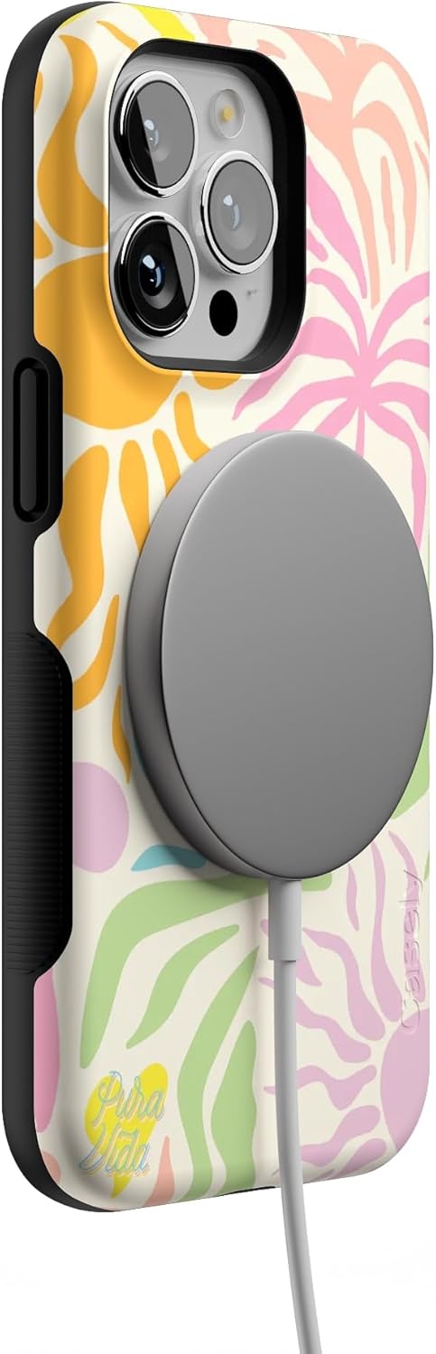 Casely iPhone 13 Pro Case | Pura Vida | Oasis | Bold Protective Design | Compatible with MagSafe