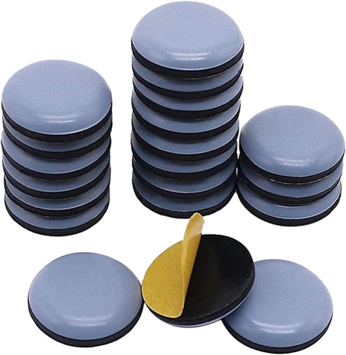 Furniture Sliders for Hardwood Floors 100Pcs Furniture Sliders Block Table Chair Leg Mat Floor Protector for Hardwood Rug PTF
