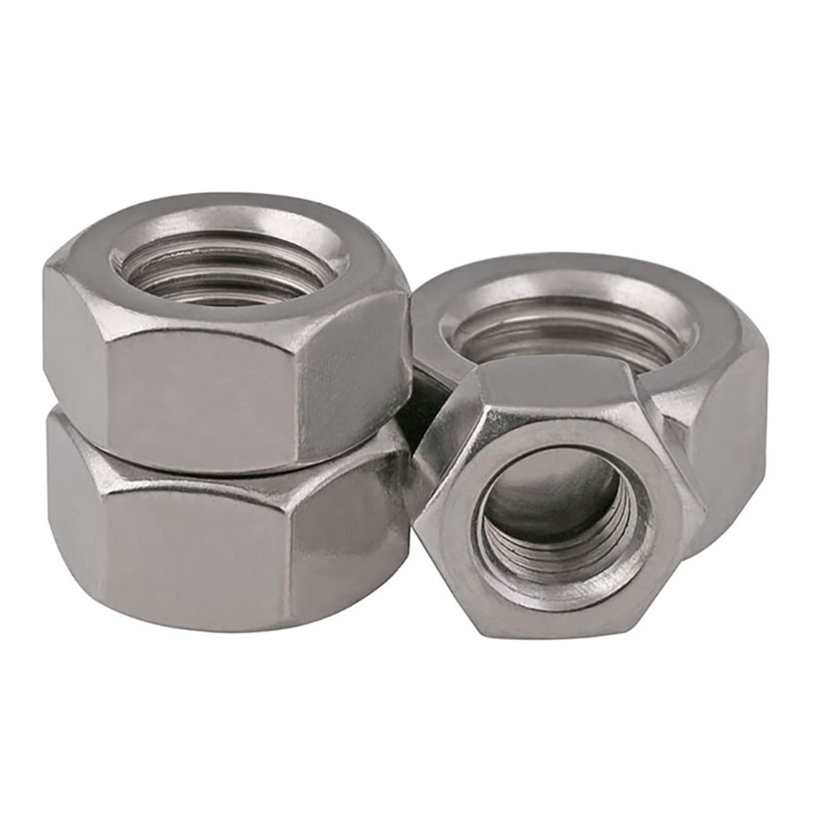 Écrous Hexagonaux Pas Fin – Demi-hauteur En Inox A2 – Kayfast DIN 439