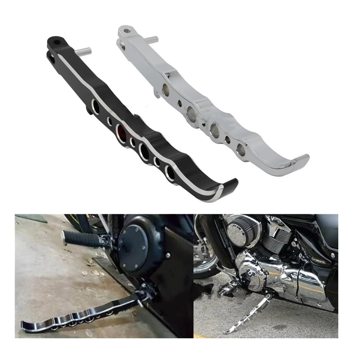 Accesorios Suzuki Boulevard M109R: carcasa, pata, estribos y maneta de embrague Accesorios Suzuki Boulevard M109R: carcasa, pata, estribos y maneta de embrague