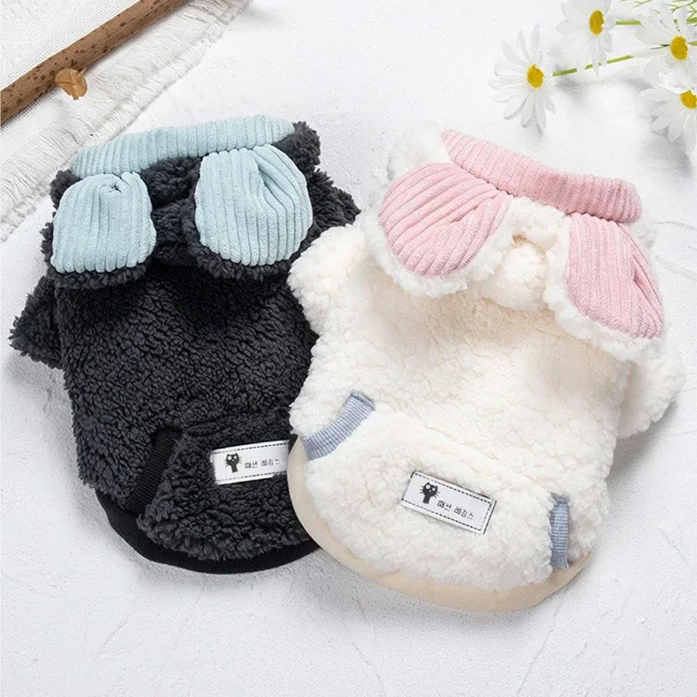 Sudadera con Capucha para Perro, Ropa de Invierno para Mascotas, Abrigo, Chaqueta, Ropa Suave para Perros, Bulldog francés, Ropa para Perros, Ropa para Mascotas, Chaquetas