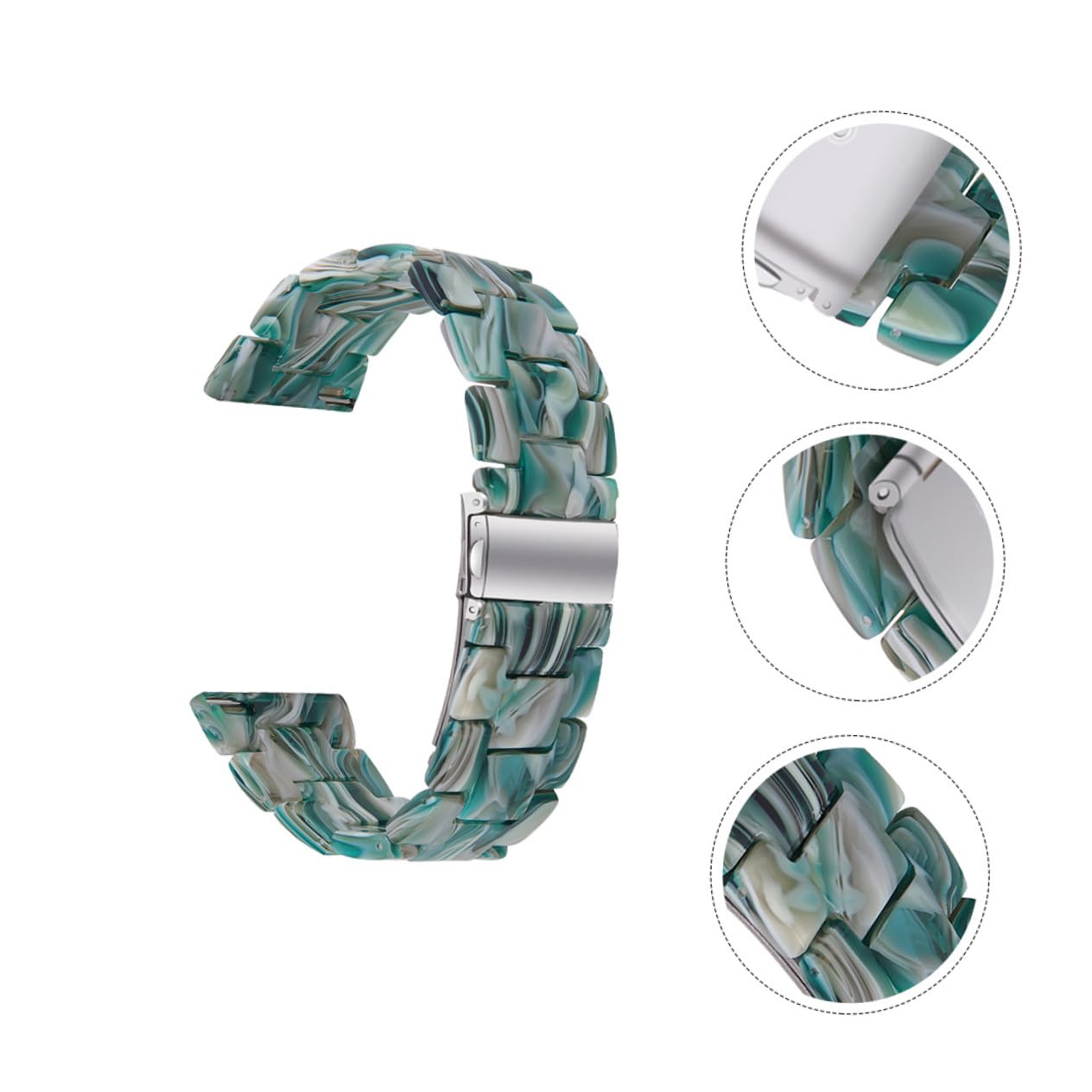 Housoutil 3 Stk Armband Band für relojes inteligentes para mujer reloj inteligente para mujer Vintage-Band passend zu Uhrengehäuse für Herren uhrenarmbänder Anschauen Gurt Fall Fräulein Harz
