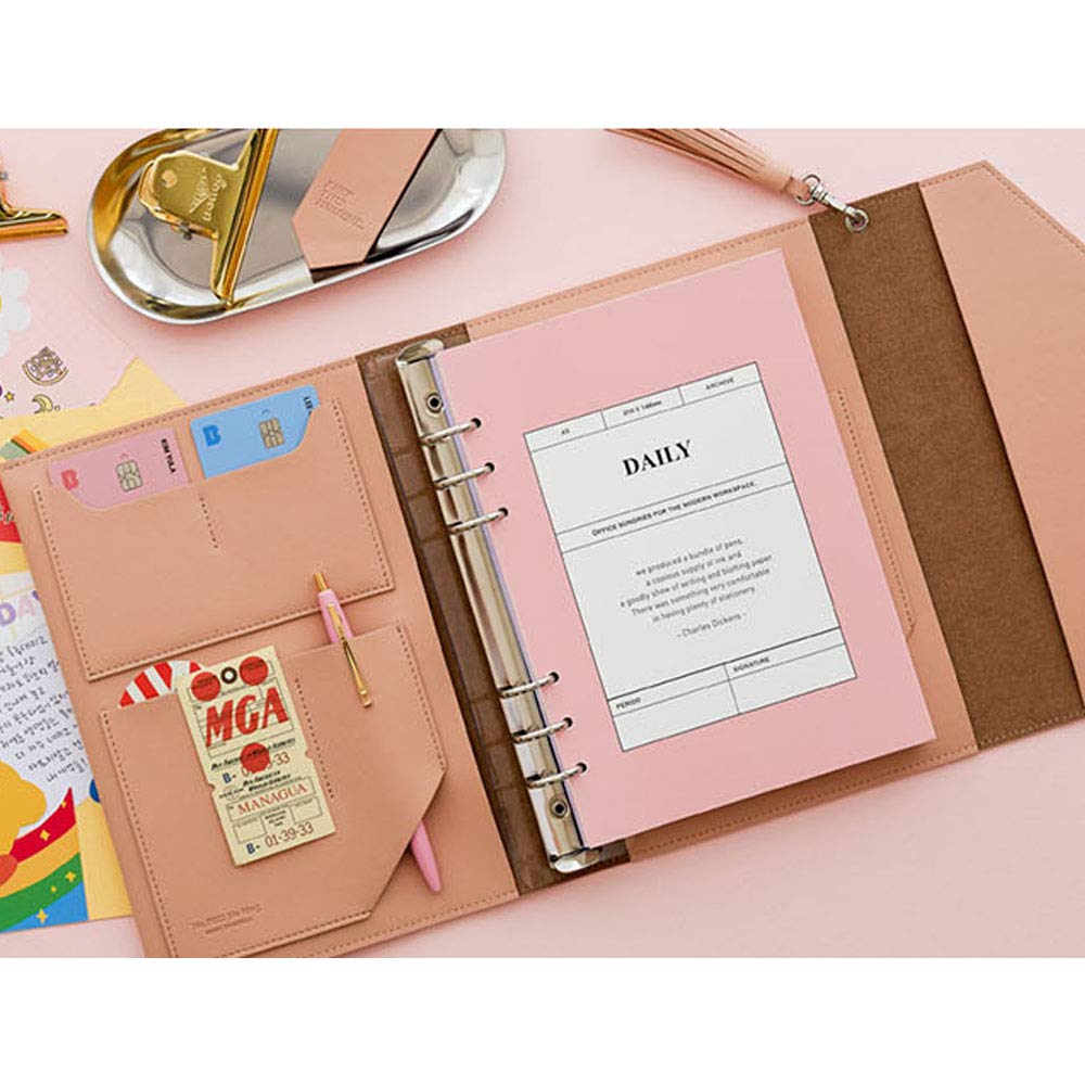 Christian Dior ピンク 6穴手帳カバー オンライン アウトレットファッション - Christian Dior ピンク 6穴