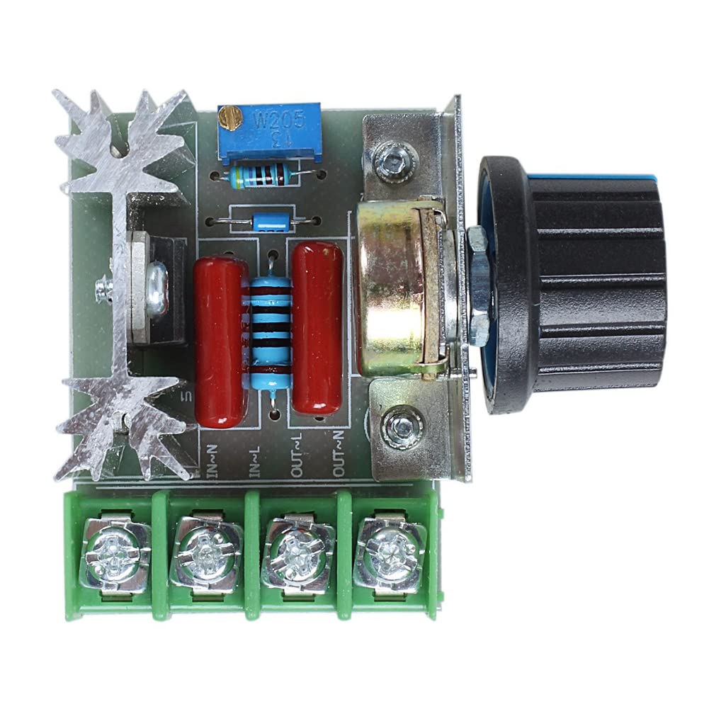 5X Regolatore di Velocita' Regolatore di Tensione Dimmer SCR 2000W AC 220V