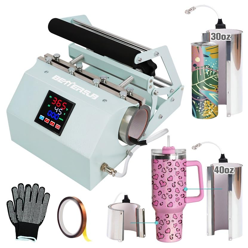 BetterSub 3in1 40 OZ Tumbler Mug Heat Press...