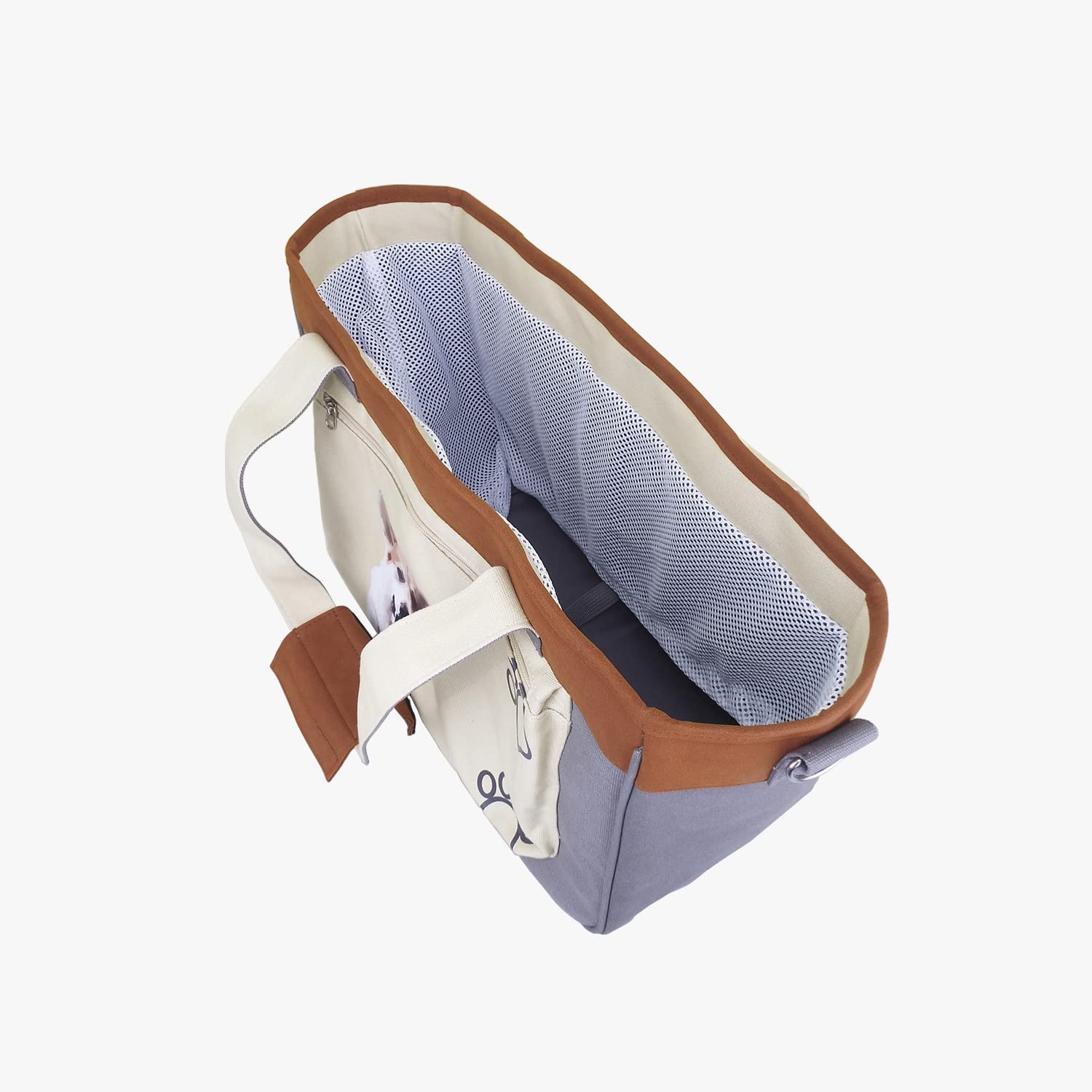 Trigo Cesta para perro y gato para bicicleta Brompton, bolsa de compras para mascotas