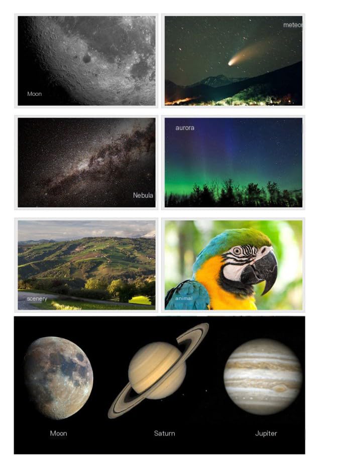 Image of Welfiit Astronomy Beginner's Telescope, with A 400mm Focal Length and 70mm Aperture, A Portable Adult Telescope with A Tripod