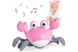 Baby Girl Toys: Tummy Time Crawling Crab