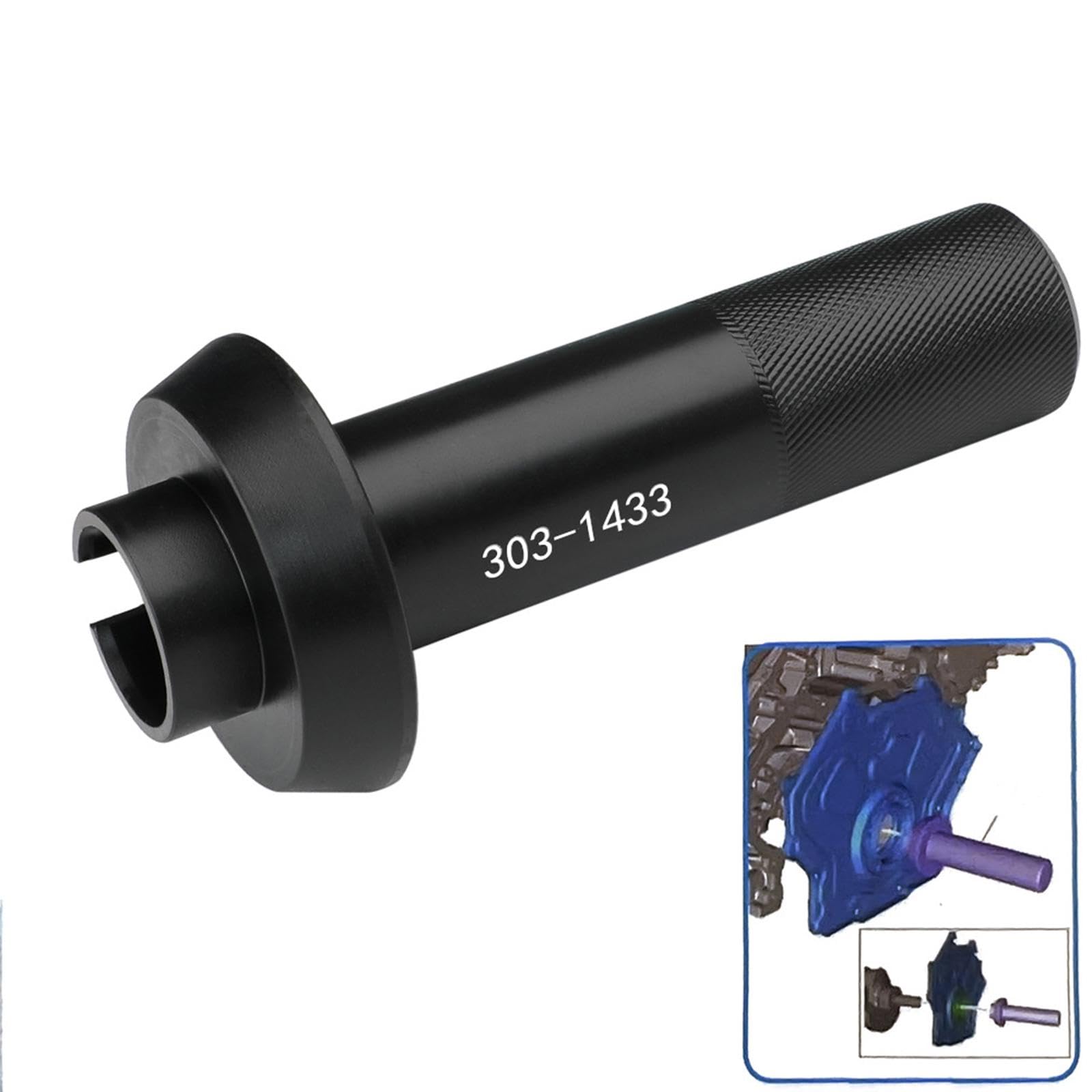Front Seal Aligner Strumento Montaggio Sigillo Frontale Paraolio Acciaio Funzione Antiscivolo Ricambio Meccanico Adatto per Auto Officina