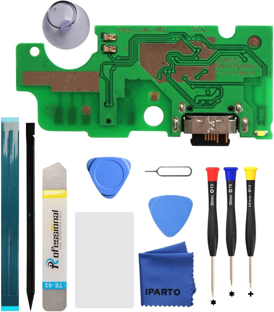 USB Charging Dock Port Connector Flex Cable PCB Board ... - Amazon