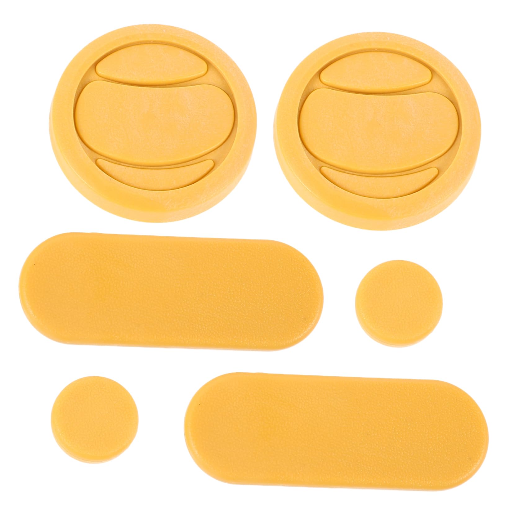 BESPORTBLE Ergonomic for Skating 6pcs Skateboard Slider Protective Glove Slider for Skating Skiing