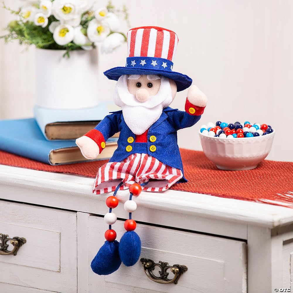 Amazon.com: Fun Express Dangle-Leg Patriotic Uncle Sam Tabletop